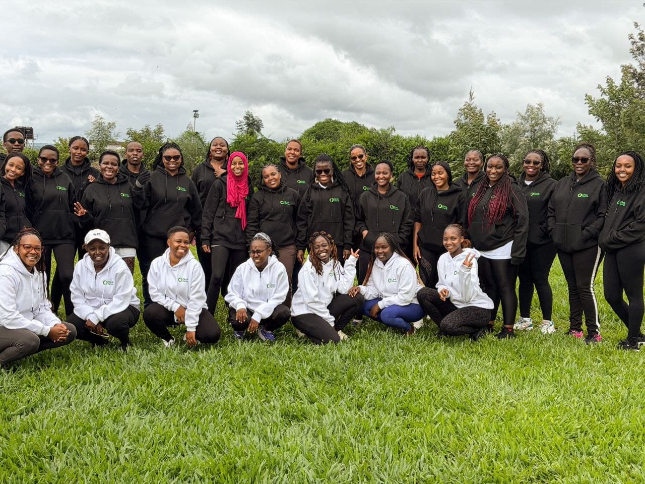 Young women taking part in a Circle Group community programme